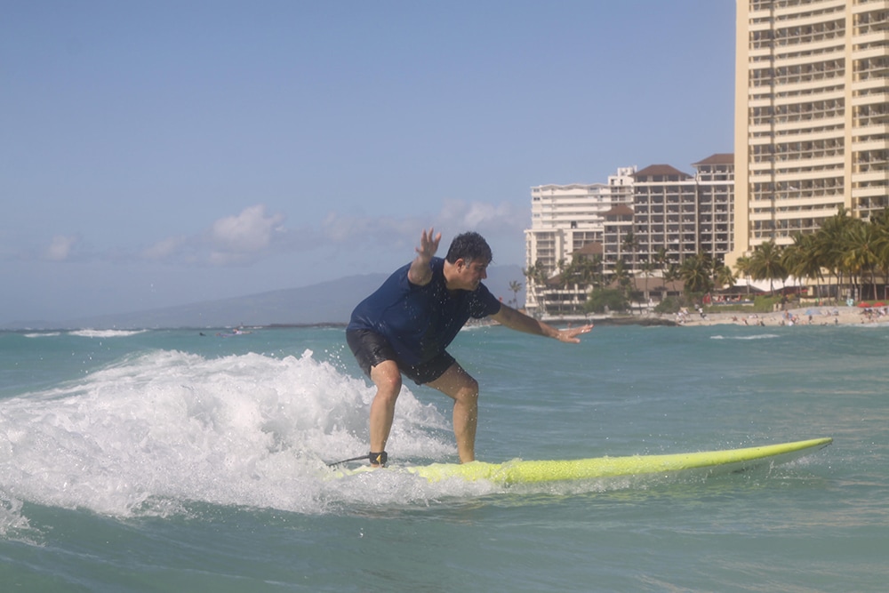 Dr Cohen Surfing