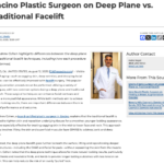Dr. Andrew Cohen details differences between deep plane and traditional facelift surgery.